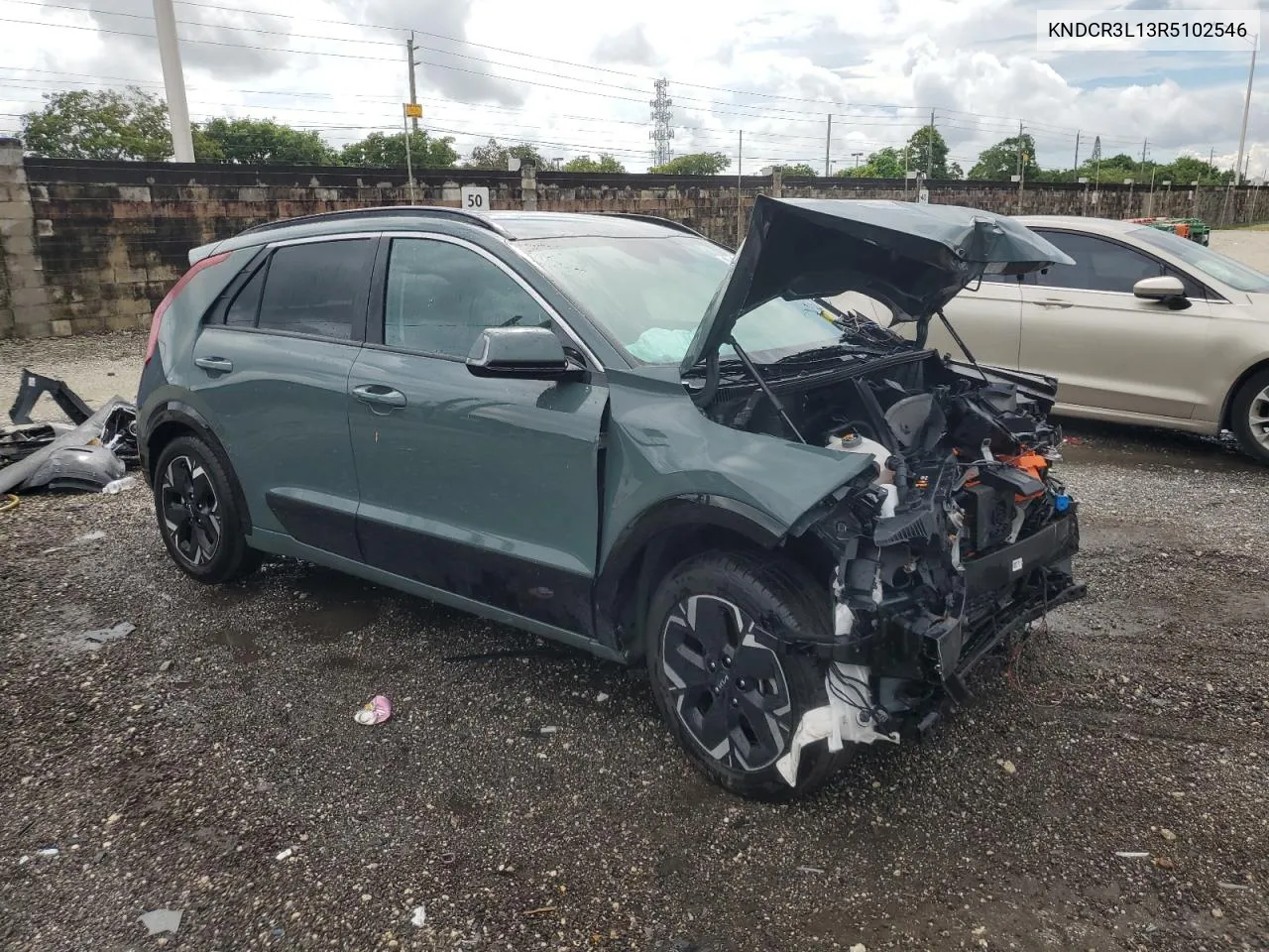 2024 Kia Niro Wind VIN: KNDCR3L13R5102546 Lot: 74876734