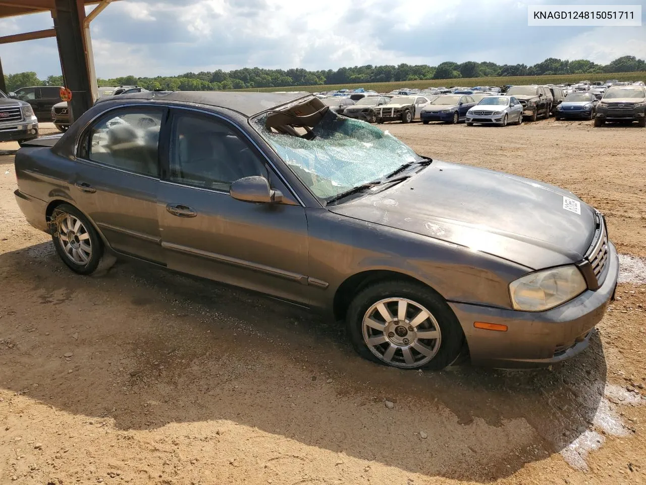 2001 Kia Optima Magentis VIN: KNAGD124815051711 Lot: 61316554