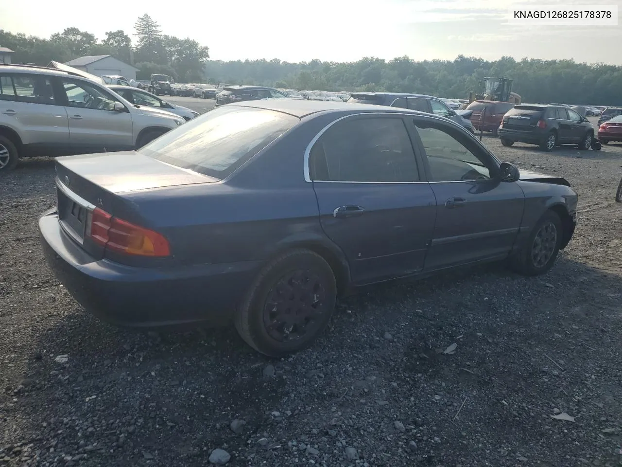 2002 Kia Optima Magentis VIN: KNAGD126825178378 Lot: 58880974