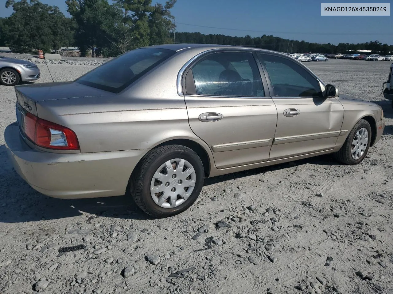 2004 Kia Optima Lx VIN: KNAGD126X45350249 Lot: 69534924