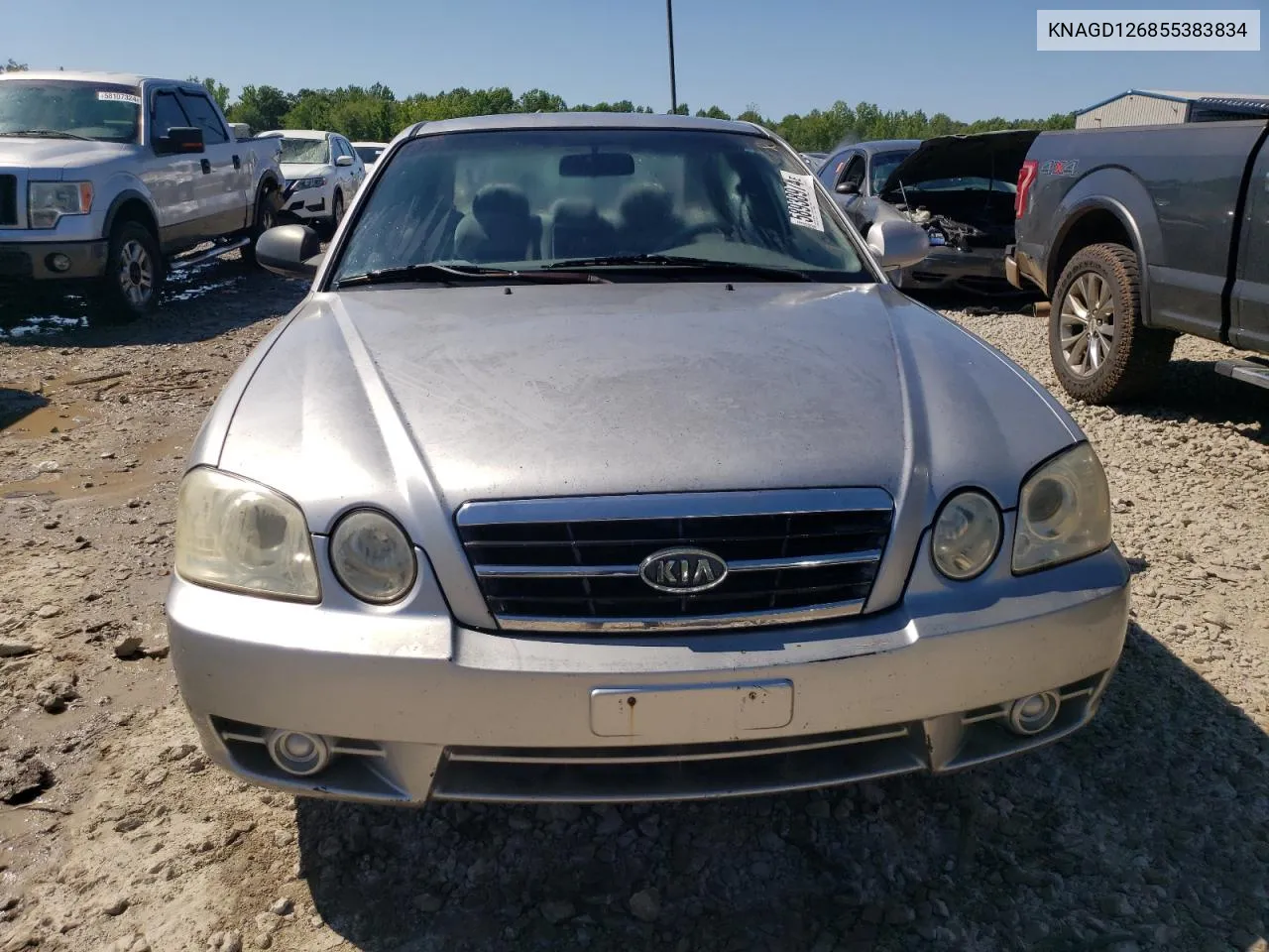 KNAGD126855383834 2005 Kia Optima Lx