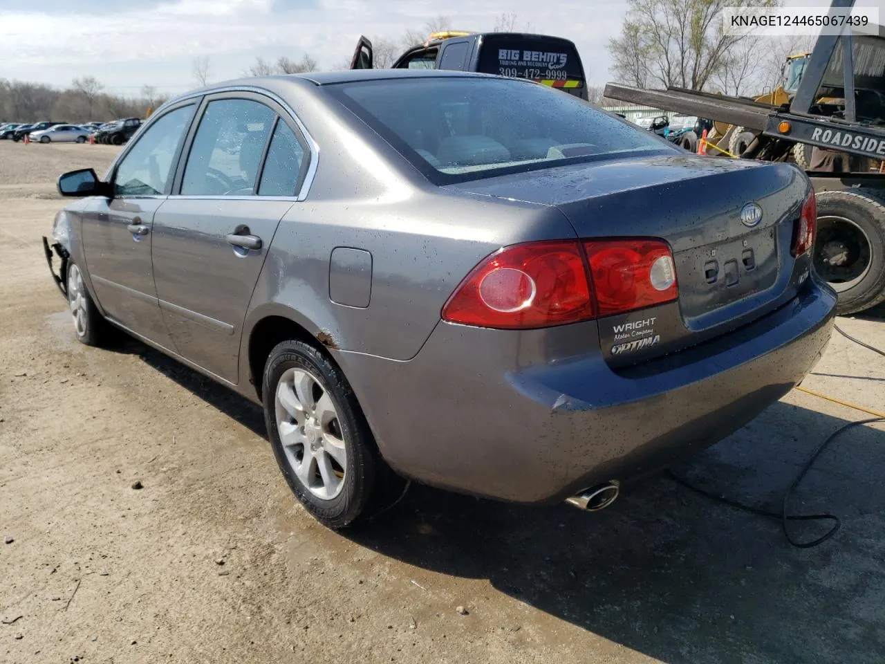 KNAGE124465067439 2006 Kia Optima Lx