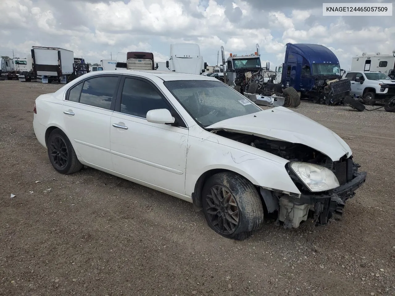 KNAGE124465057509 2006 Kia Optima Lx