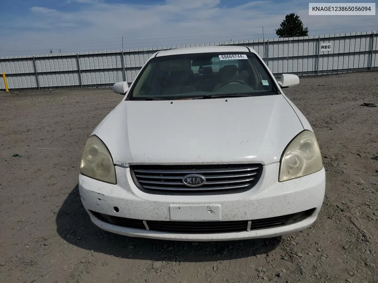 KNAGE123865056094 2006 Kia Optima Lx