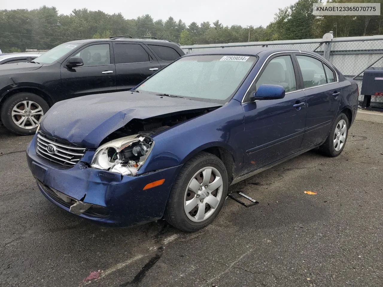 KNAGE123365070775 2006 Kia Optima Lx