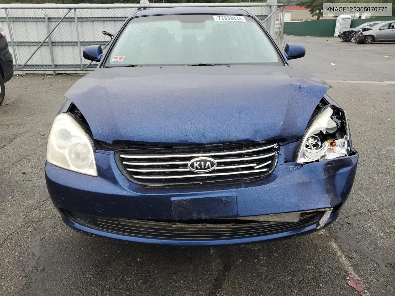 KNAGE123365070775 2006 Kia Optima Lx