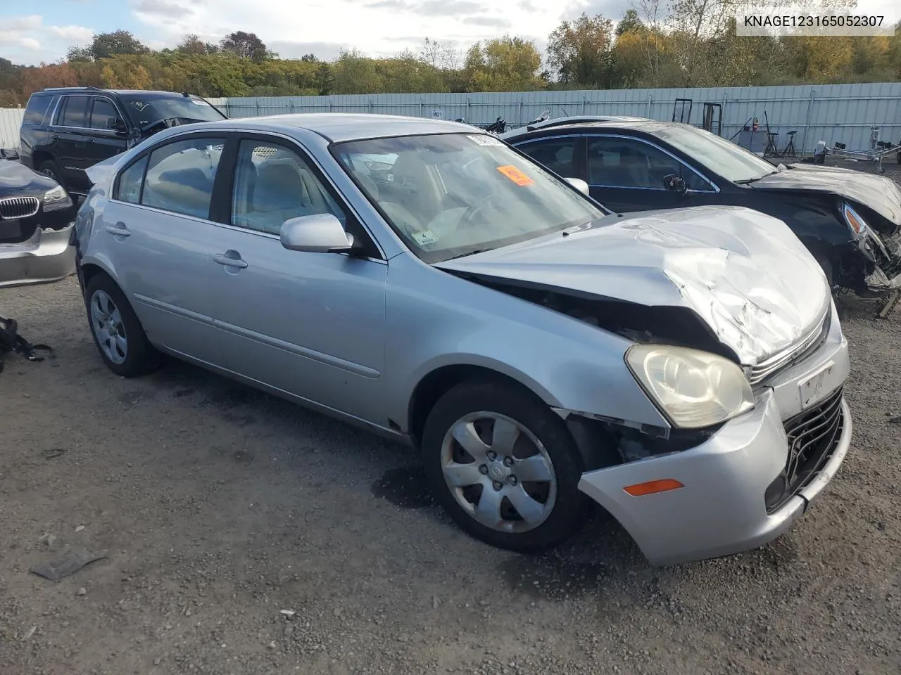 2006 Kia Optima Lx VIN: KNAGE123165052307 Lot: 76471964