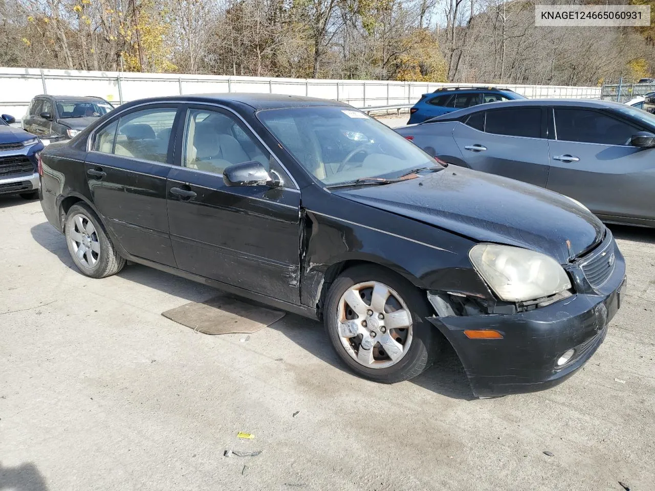 KNAGE124665060931 2006 Kia Optima Lx