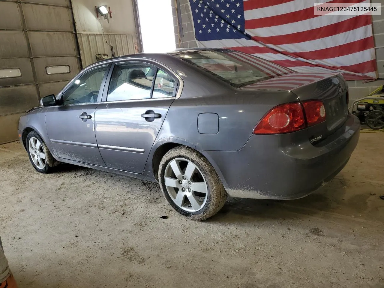 KNAGE123475125445 2007 Kia Optima Lx