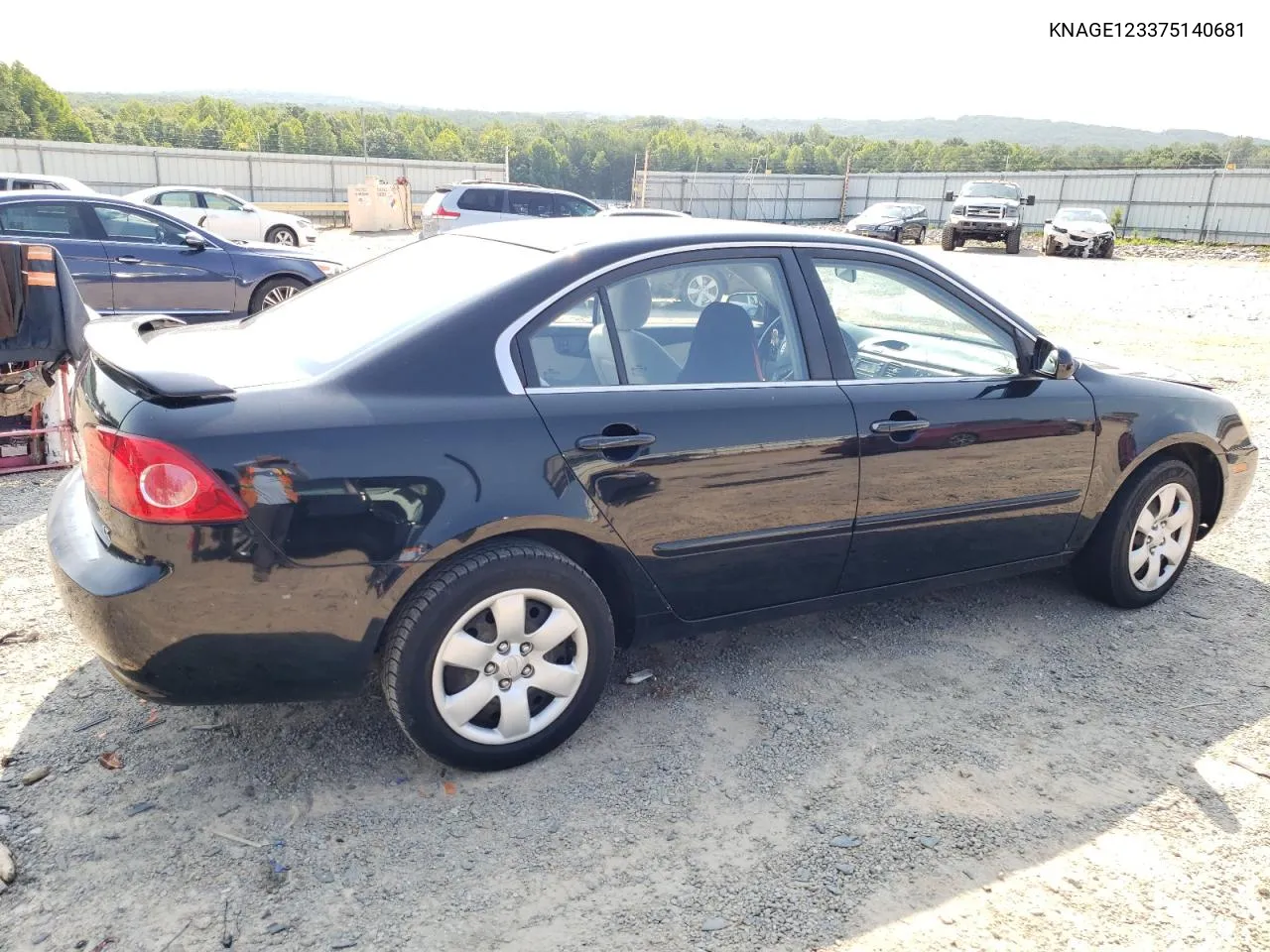 KNAGE123375140681 2007 Kia Optima Lx