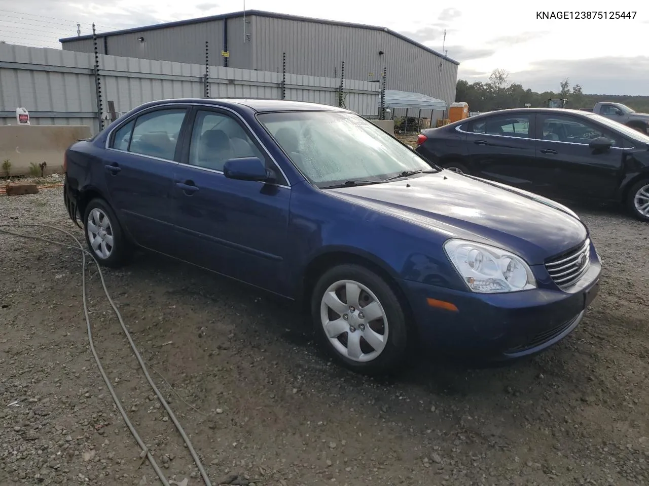 KNAGE123875125447 2007 Kia Optima Lx