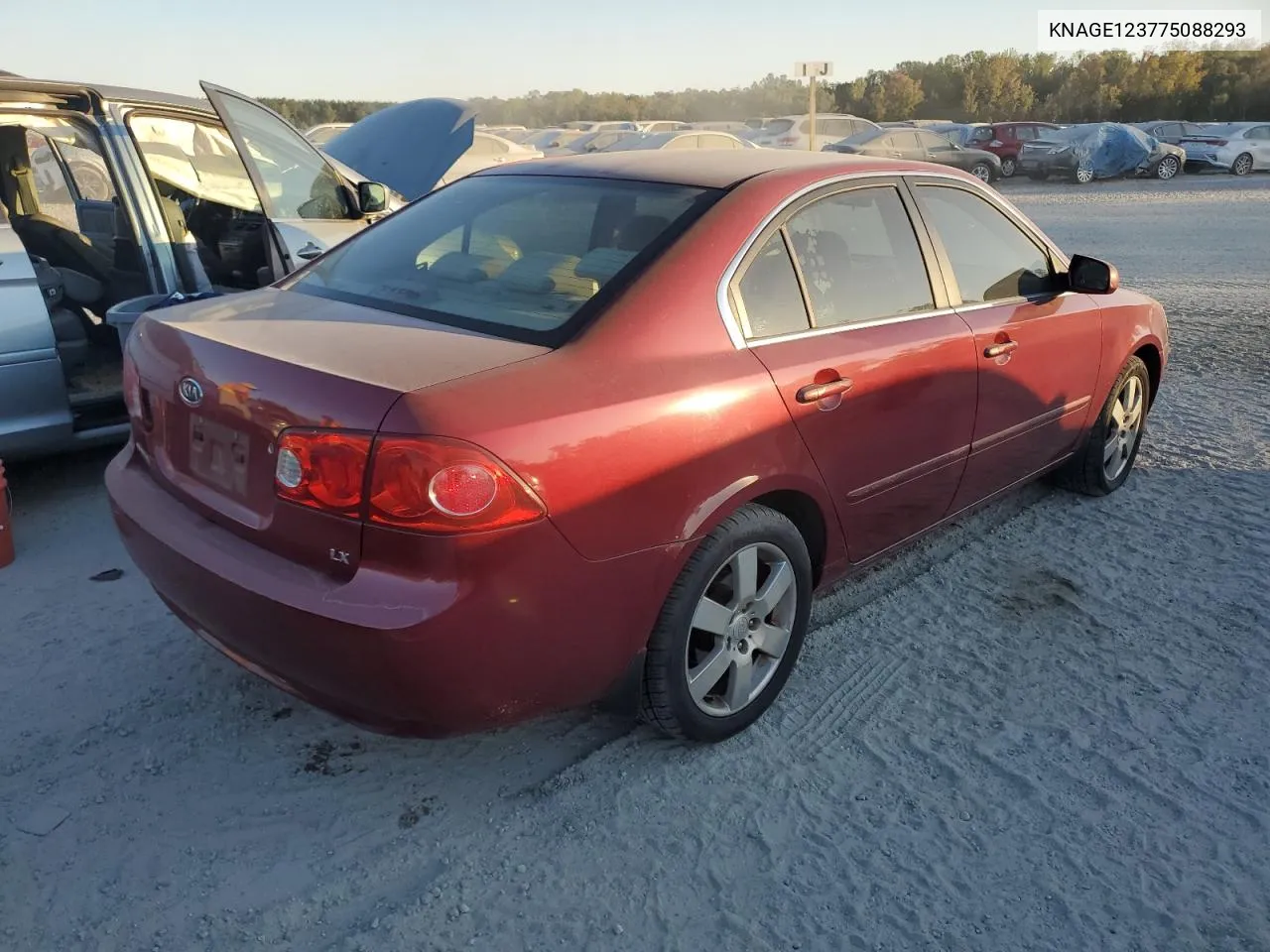 KNAGE123775088293 2007 Kia Optima Lx