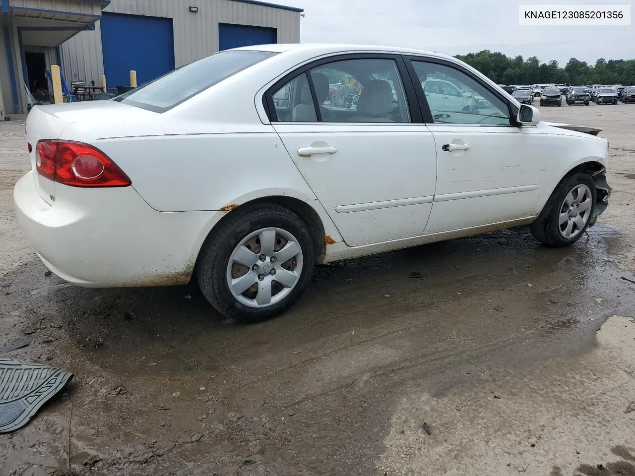 KNAGE123085201356 2008 Kia Optima Lx