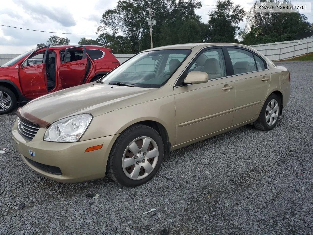 KNAGE123885177761 2008 Kia Optima Lx