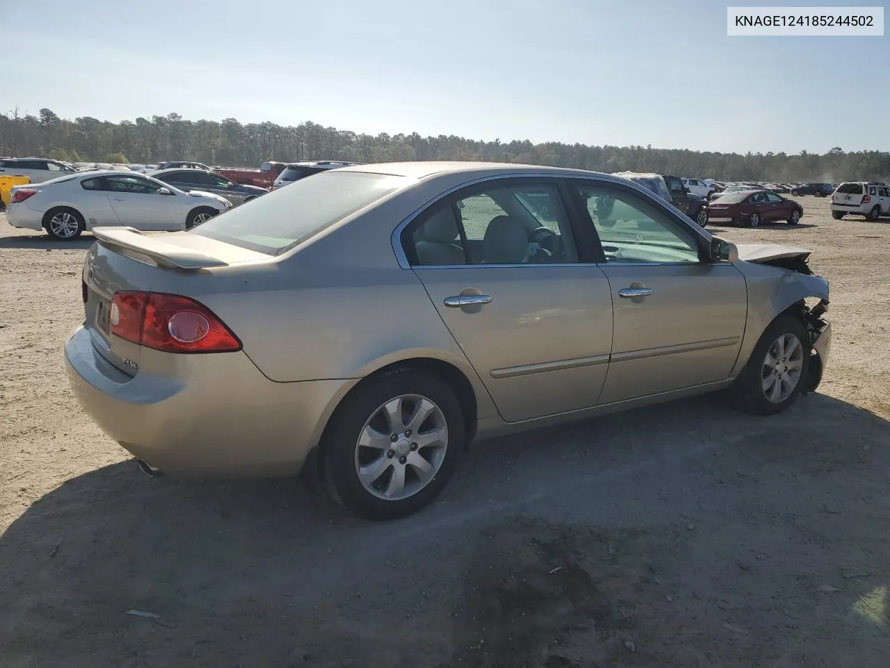 KNAGE124185244502 2008 Kia Optima Lx