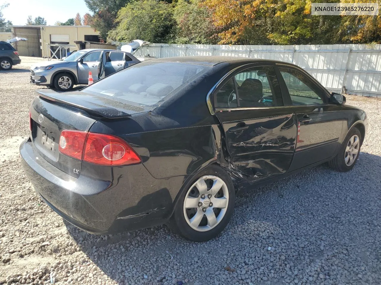 KNAGE123985276220 2008 Kia Optima Lx