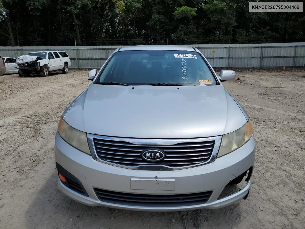 2009 Kia Optima Lx VIN: KNAGE228795304468 Lot: 64882134