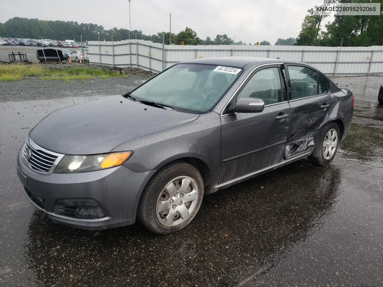 KNAGE228095292065 2009 Kia Optima Lx