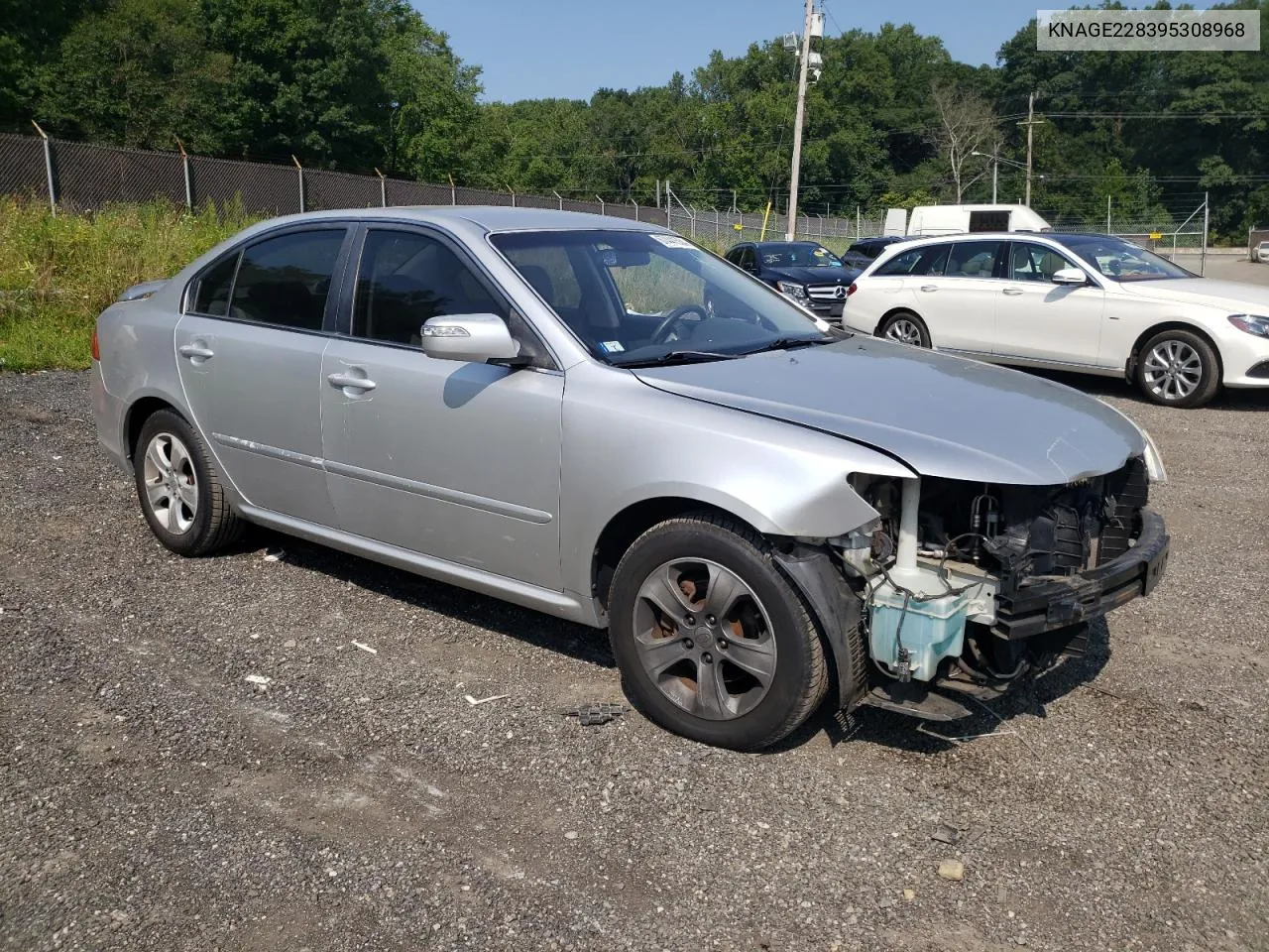 KNAGE228395308968 2009 Kia Optima Lx