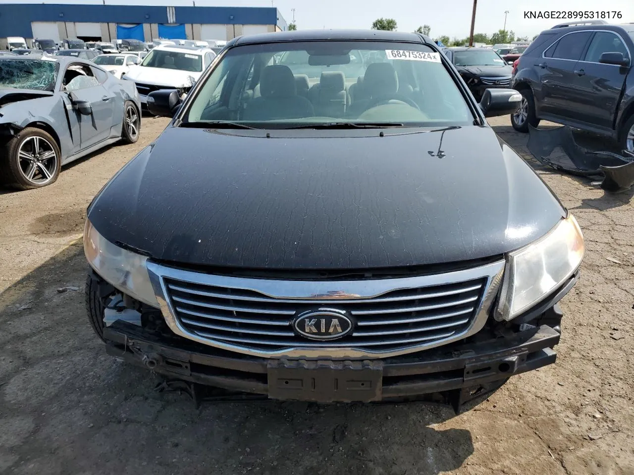 2009 Kia Optima Lx VIN: KNAGE228995318176 Lot: 68475324