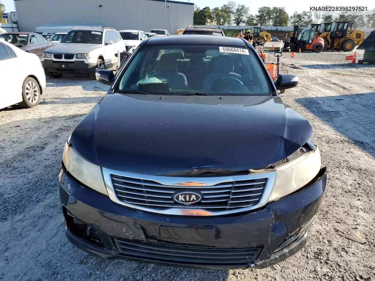 2009 Kia Optima Lx VIN: KNAGE228395297521 Lot: 69668414