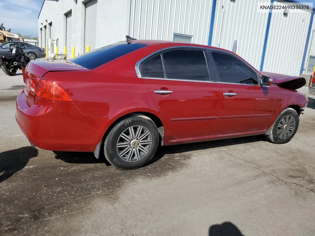 KNAGE224695356378 2009 Kia Optima Lx