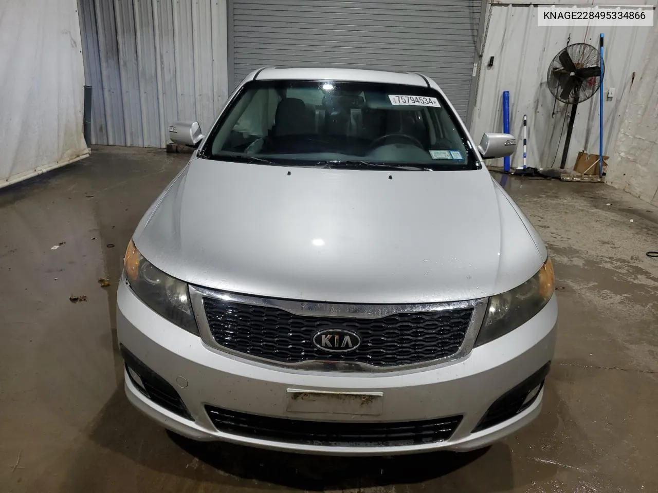 2009 Kia Optima Lx VIN: KNAGE228495334866 Lot: 75794534