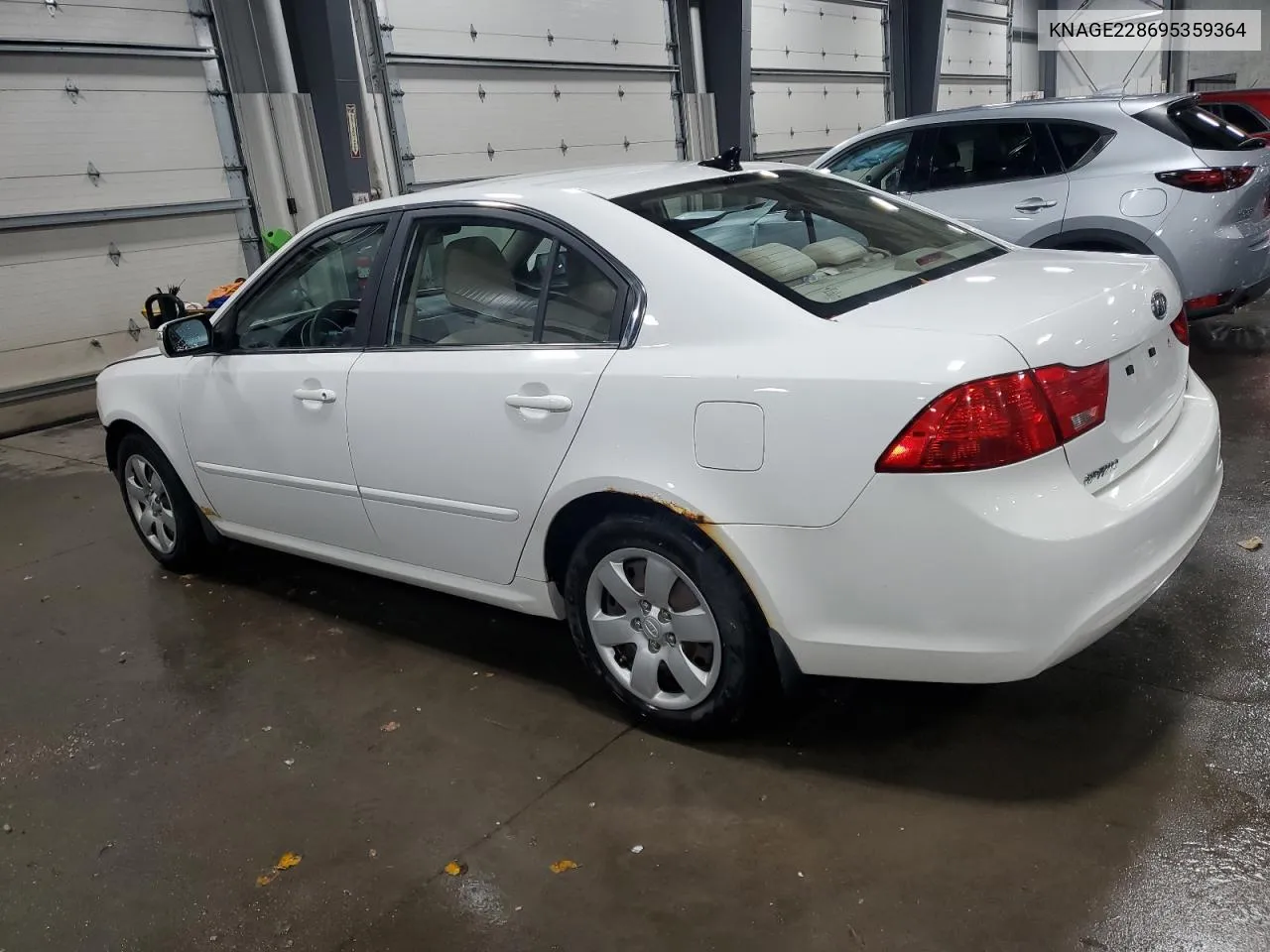 2009 Kia Optima Lx VIN: KNAGE228695359364 Lot: 78996364