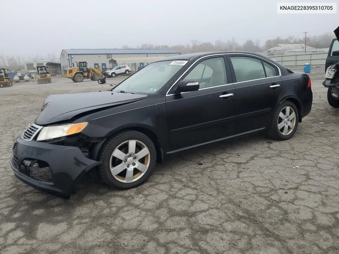 2009 Kia Optima Lx VIN: KNAGE228395310705 Lot: 79166804