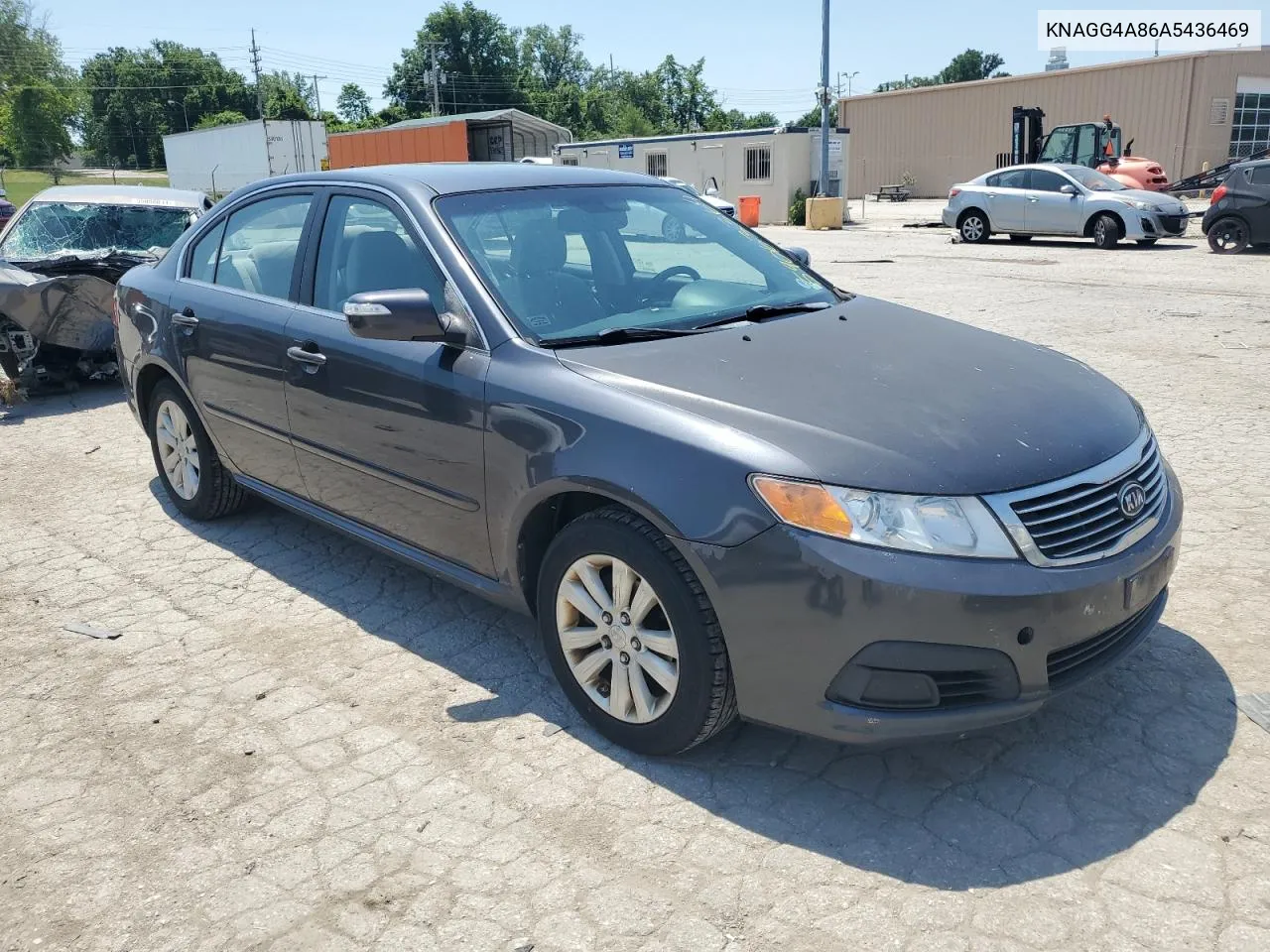 2010 Kia Optima Lx VIN: KNAGG4A86A5436469 Lot: 59063364