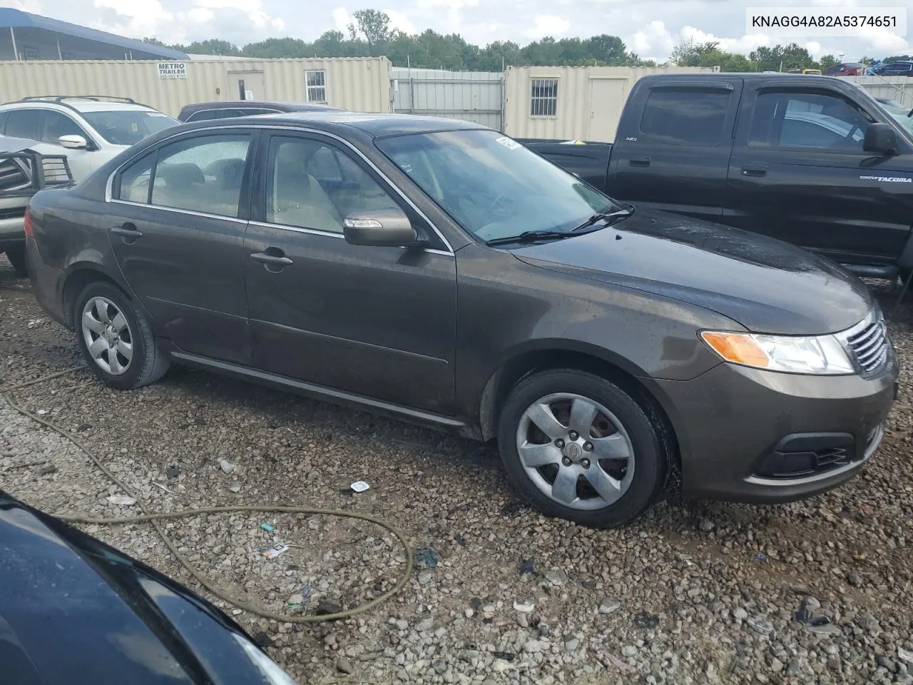 2010 Kia Optima Lx VIN: KNAGG4A82A5374651 Lot: 64275714