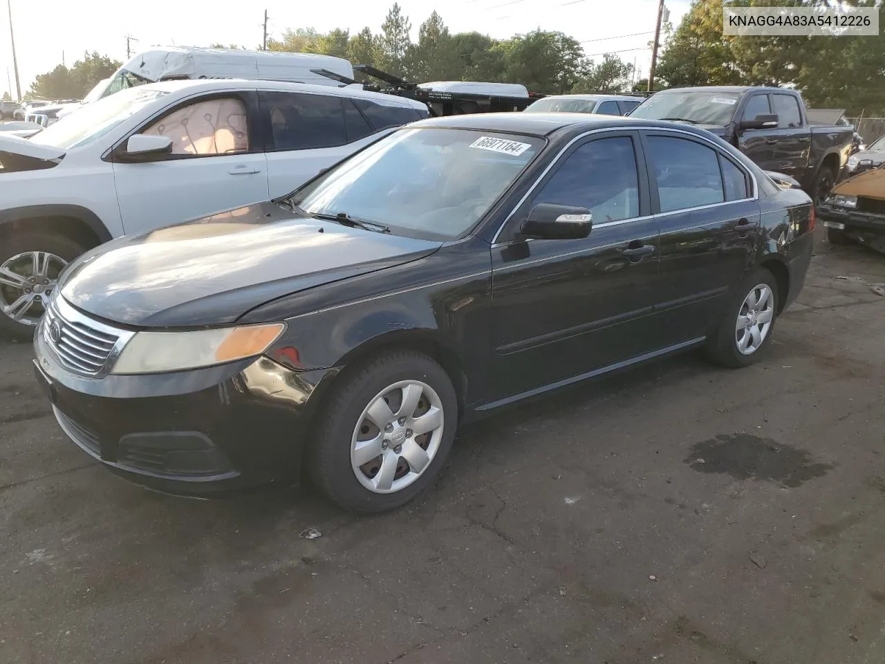 2010 Kia Optima Lx VIN: KNAGG4A83A5412226 Lot: 66971164