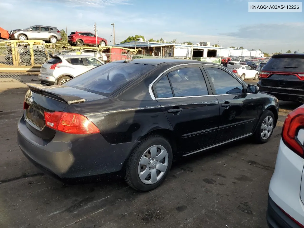 2010 Kia Optima Lx VIN: KNAGG4A83A5412226 Lot: 66971164