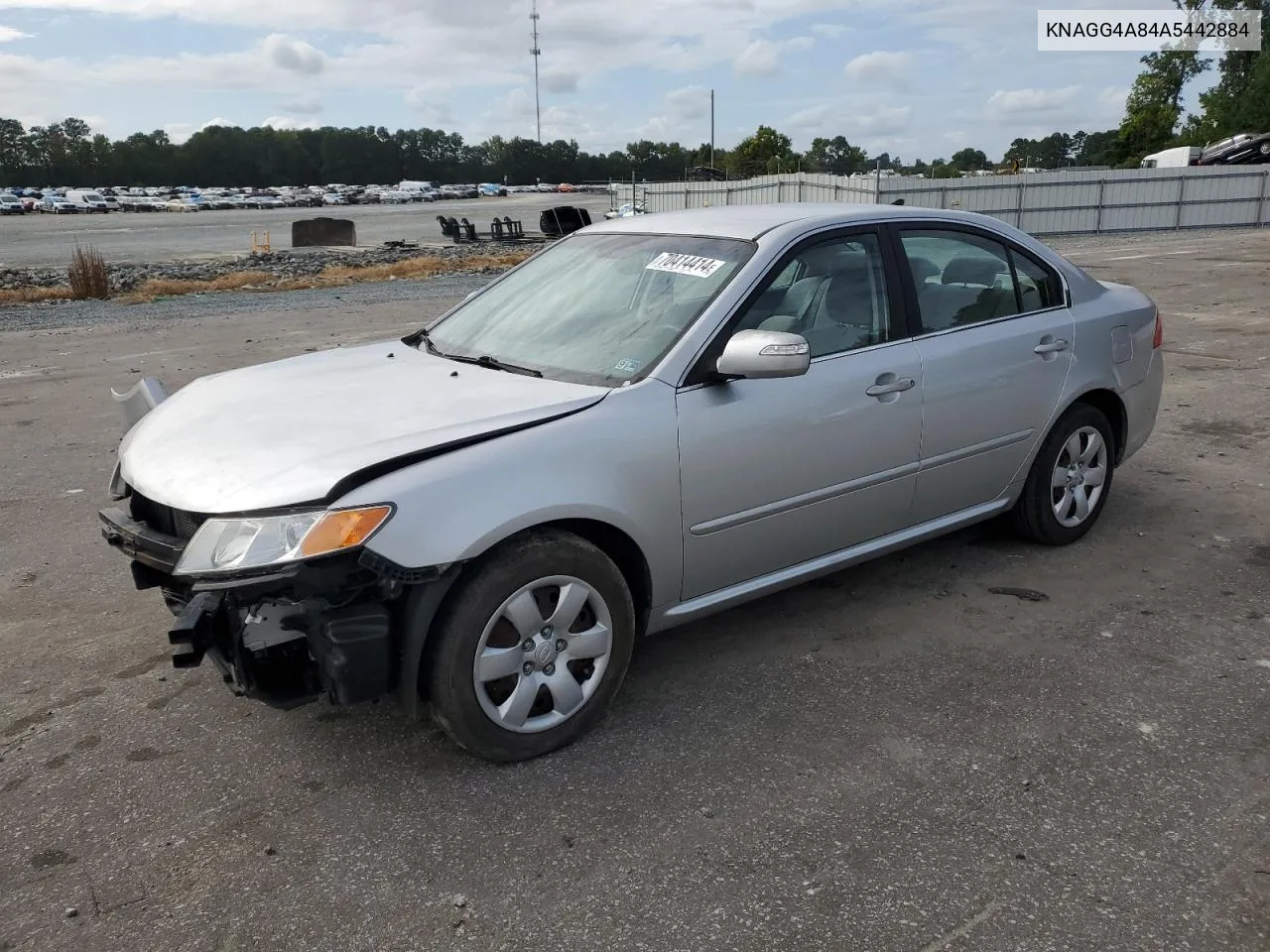 2010 Kia Optima Lx VIN: KNAGG4A84A5442884 Lot: 70414414