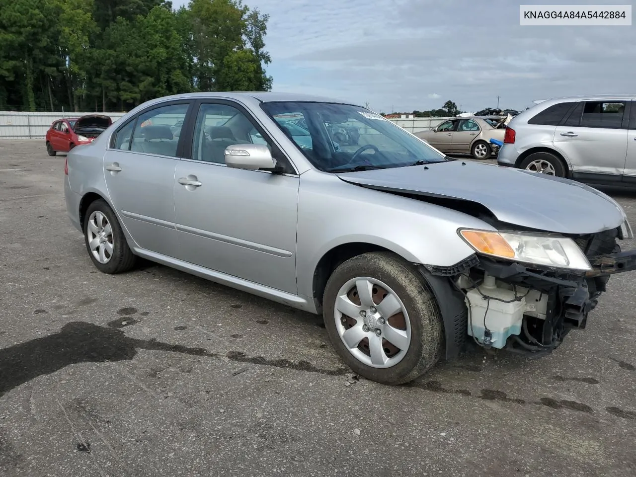 KNAGG4A84A5442884 2010 Kia Optima Lx