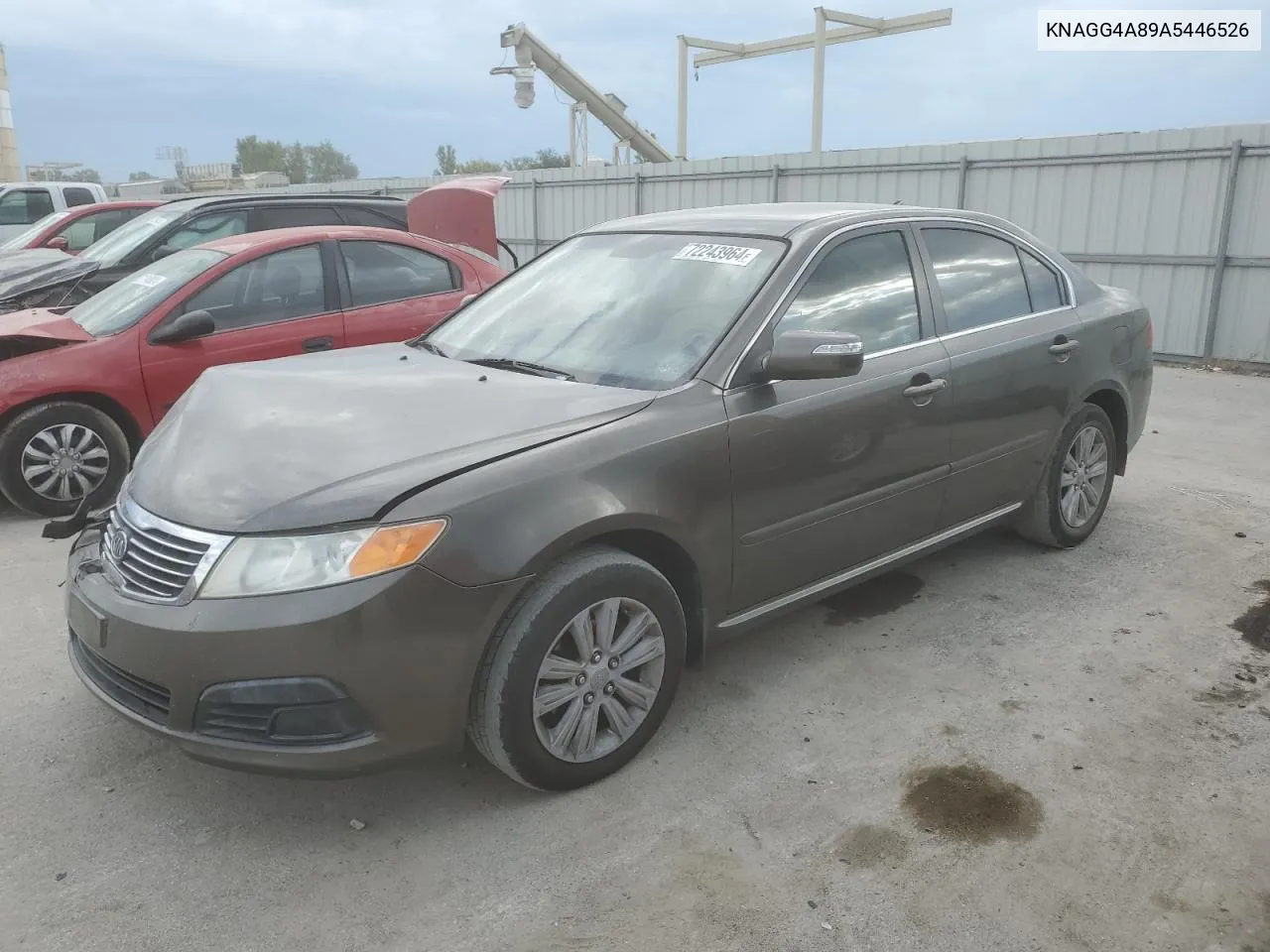 2010 Kia Optima Lx VIN: KNAGG4A89A5446526 Lot: 72243964