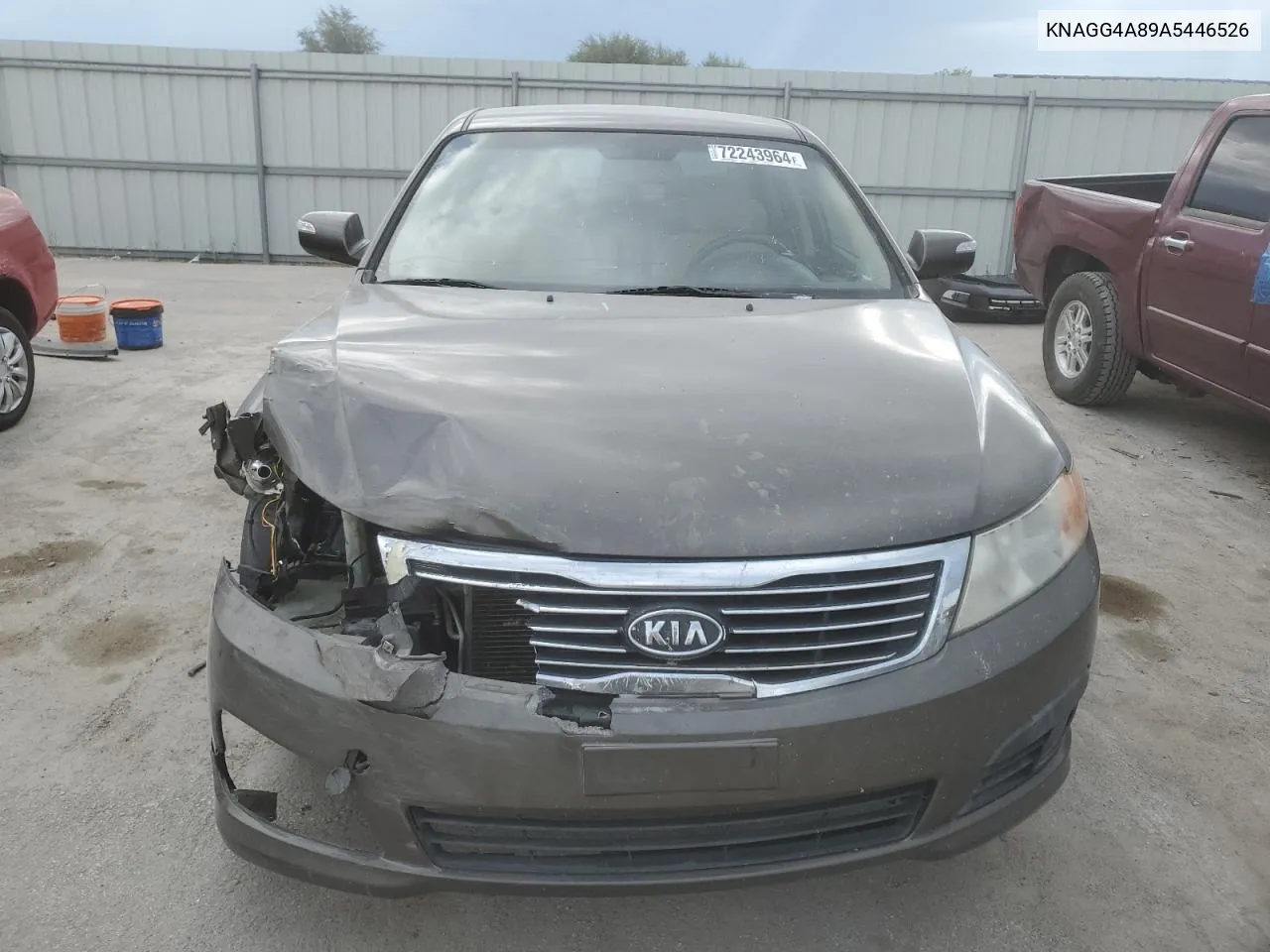 2010 Kia Optima Lx VIN: KNAGG4A89A5446526 Lot: 72243964