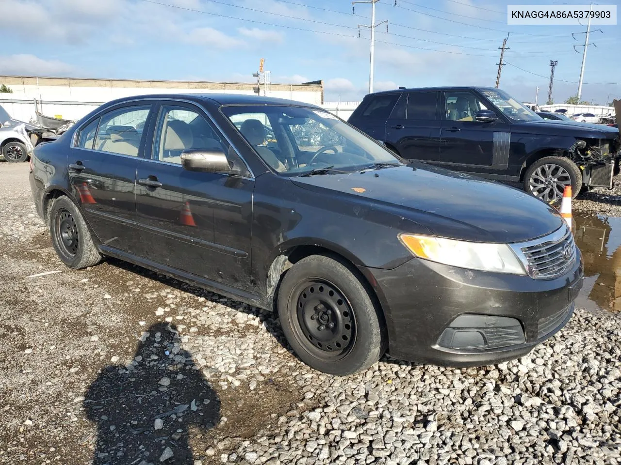 2010 Kia Optima Lx VIN: KNAGG4A86A5379903 Lot: 73708134