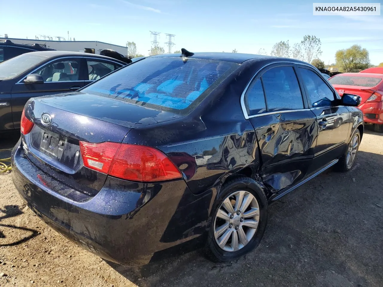 2010 Kia Optima Lx VIN: KNAGG4A82A5430961 Lot: 76017704