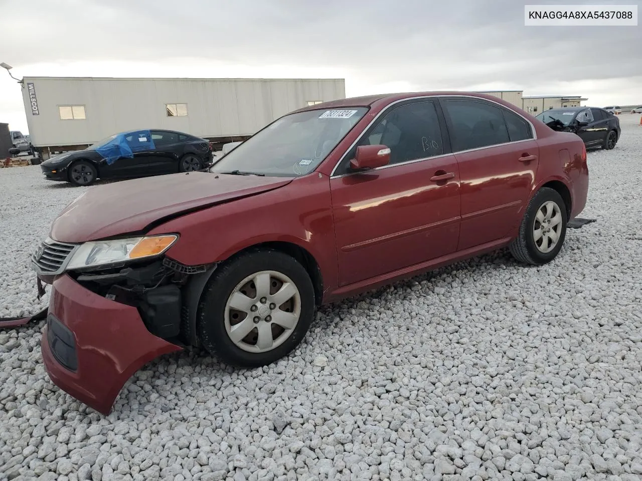 2010 Kia Optima Lx VIN: KNAGG4A8XA5437088 Lot: 78311324