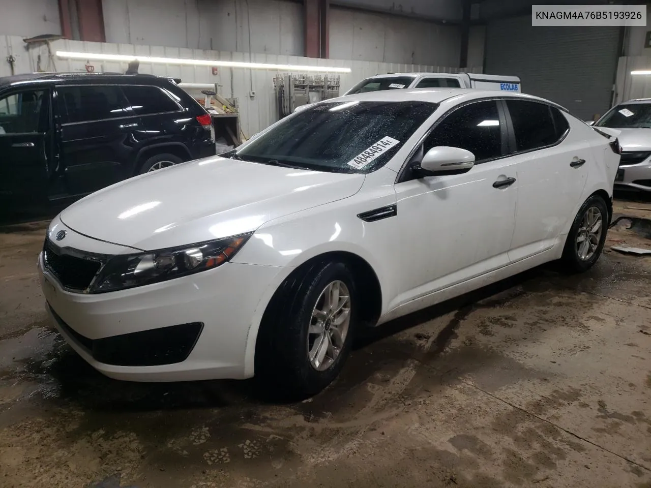 KNAGM4A76B5193926 2011 Kia Optima Lx