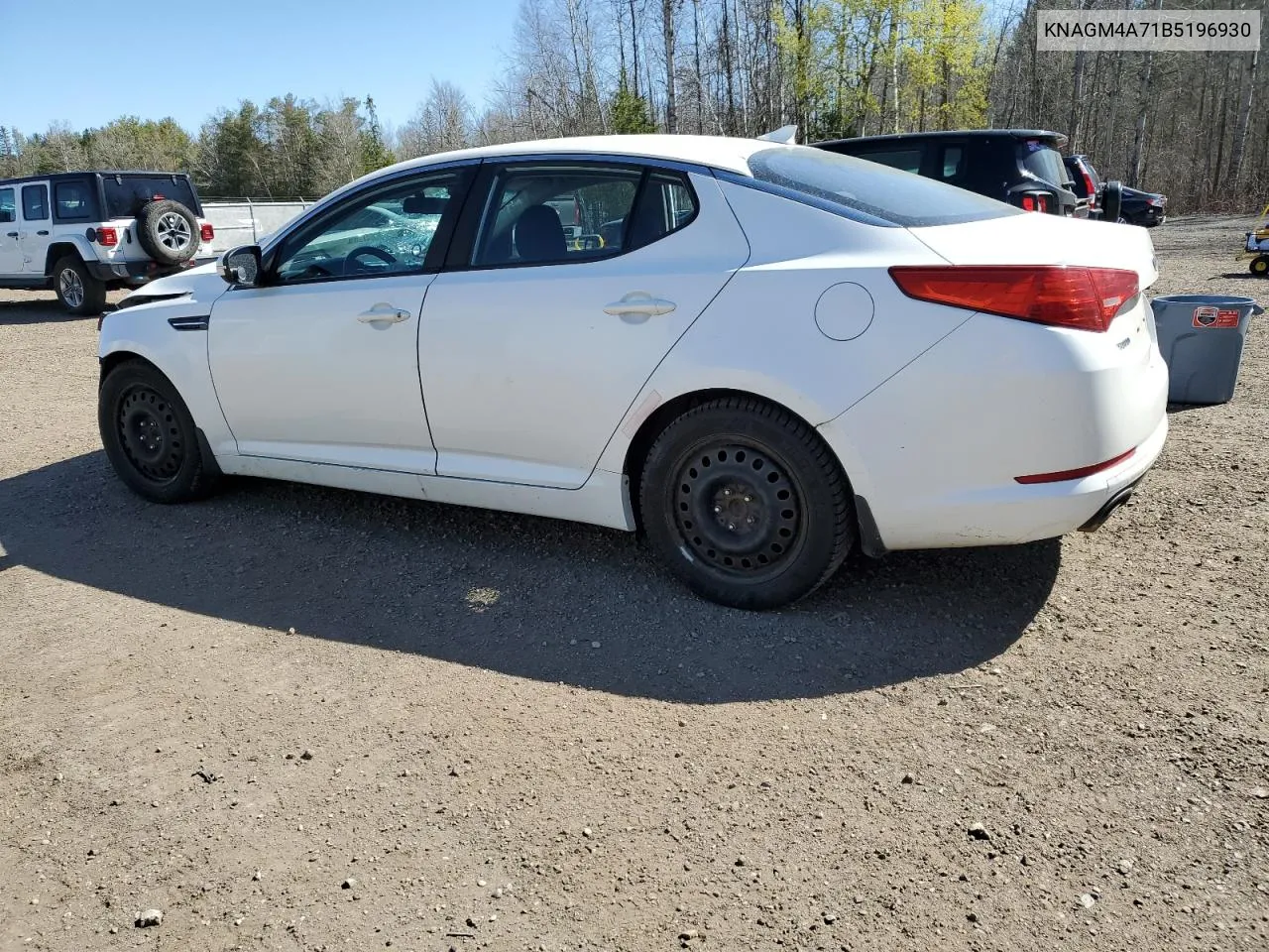 2011 Kia Optima Lx VIN: KNAGM4A71B5196930 Lot: 52170204