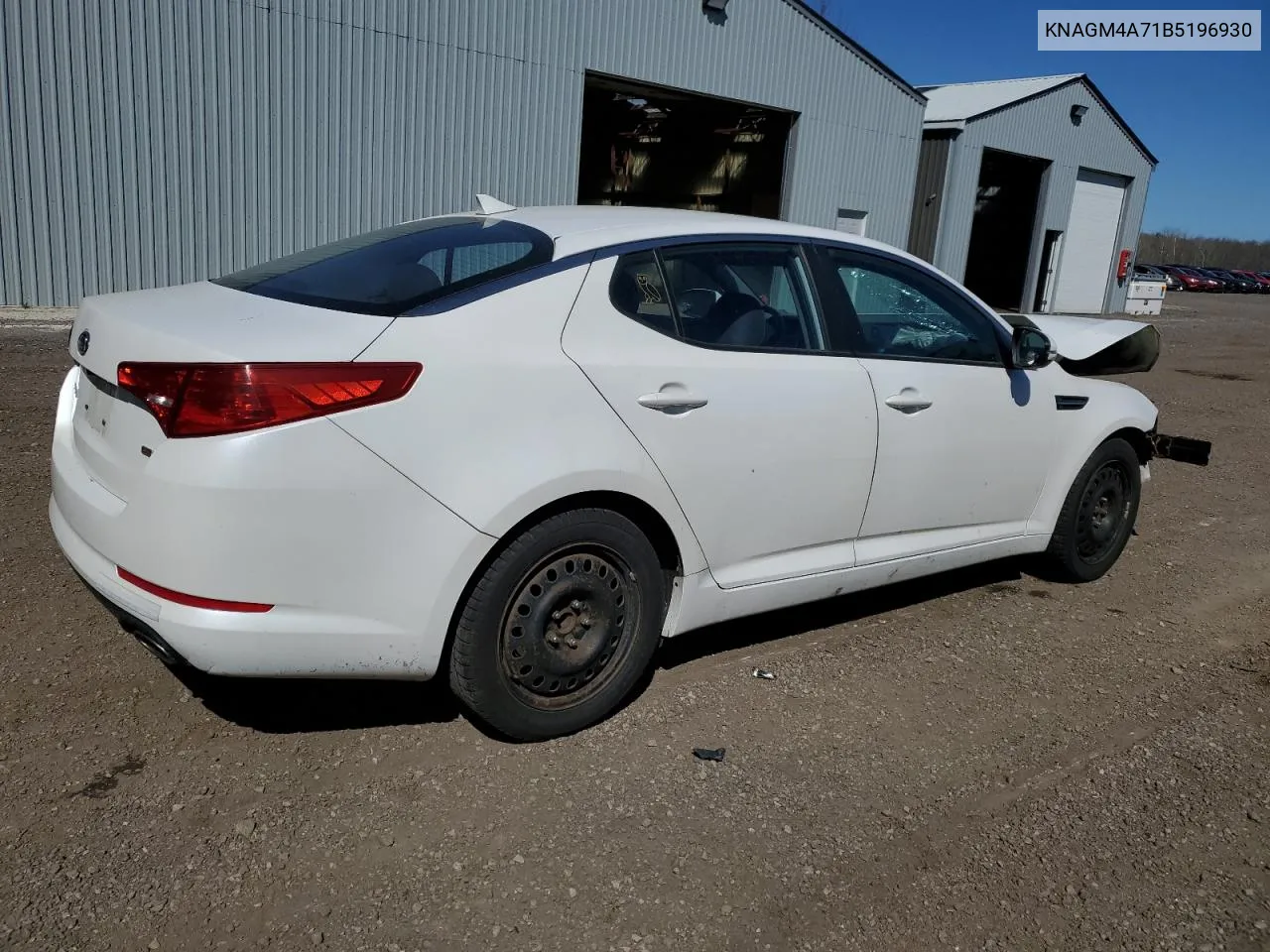 2011 Kia Optima Lx VIN: KNAGM4A71B5196930 Lot: 52170204