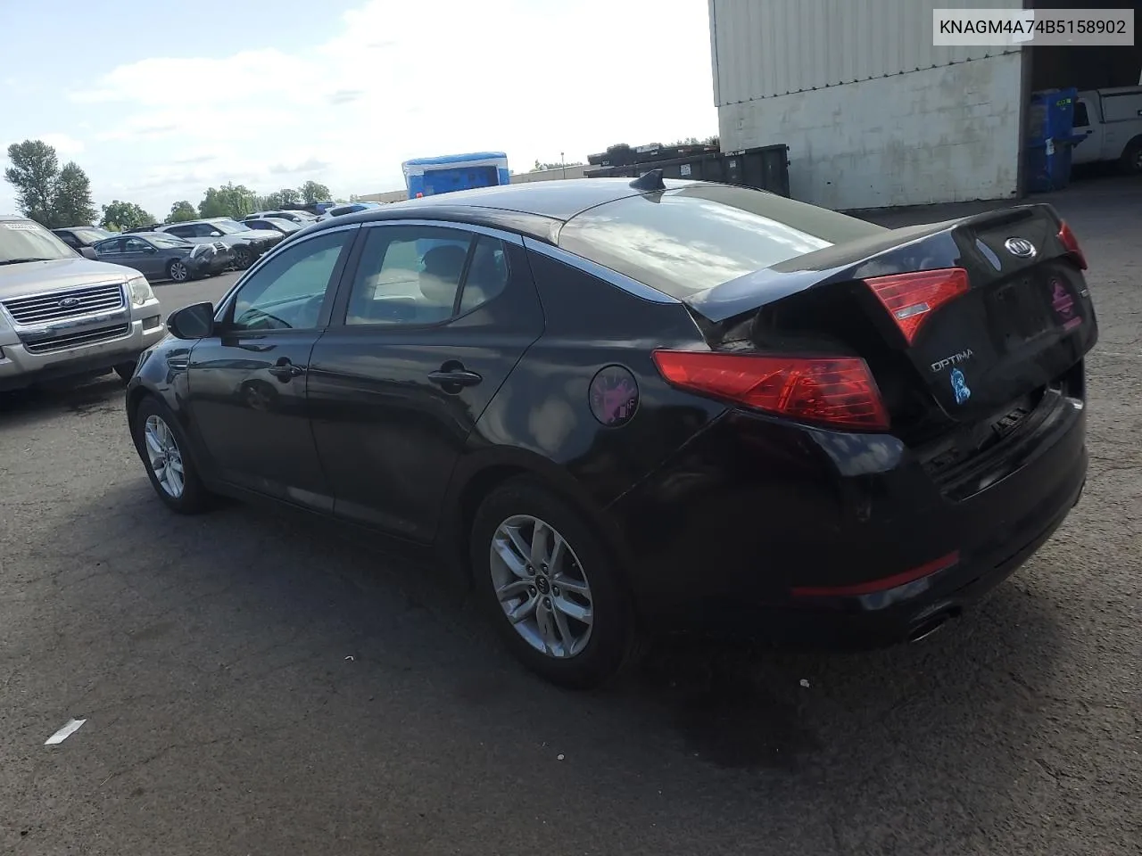 2011 Kia Optima Lx VIN: KNAGM4A74B5158902 Lot: 53836524