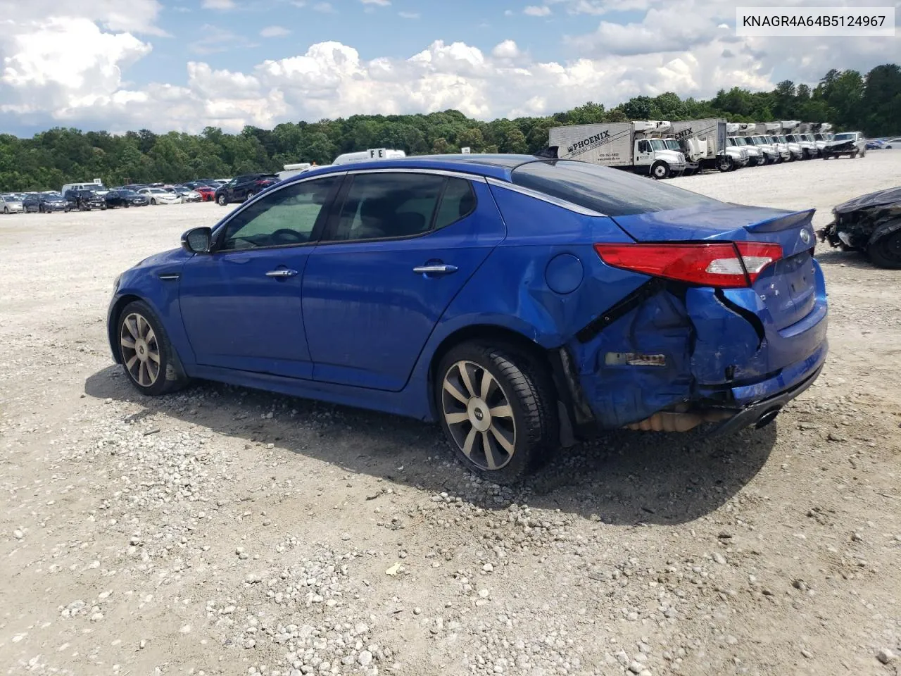 2011 Kia Optima Sx VIN: KNAGR4A64B5124967 Lot: 54679574