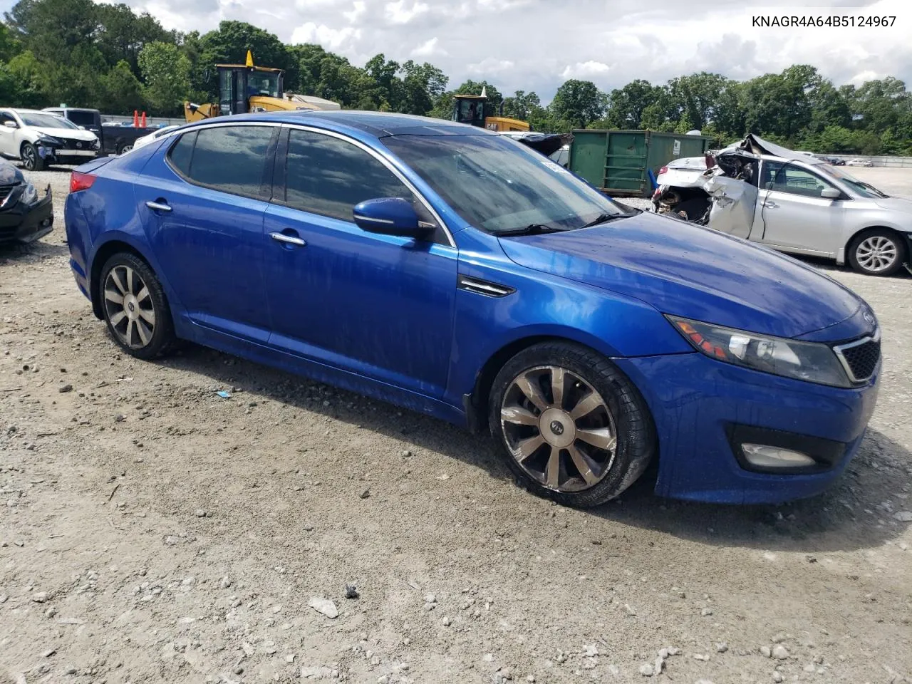 2011 Kia Optima Sx VIN: KNAGR4A64B5124967 Lot: 54679574