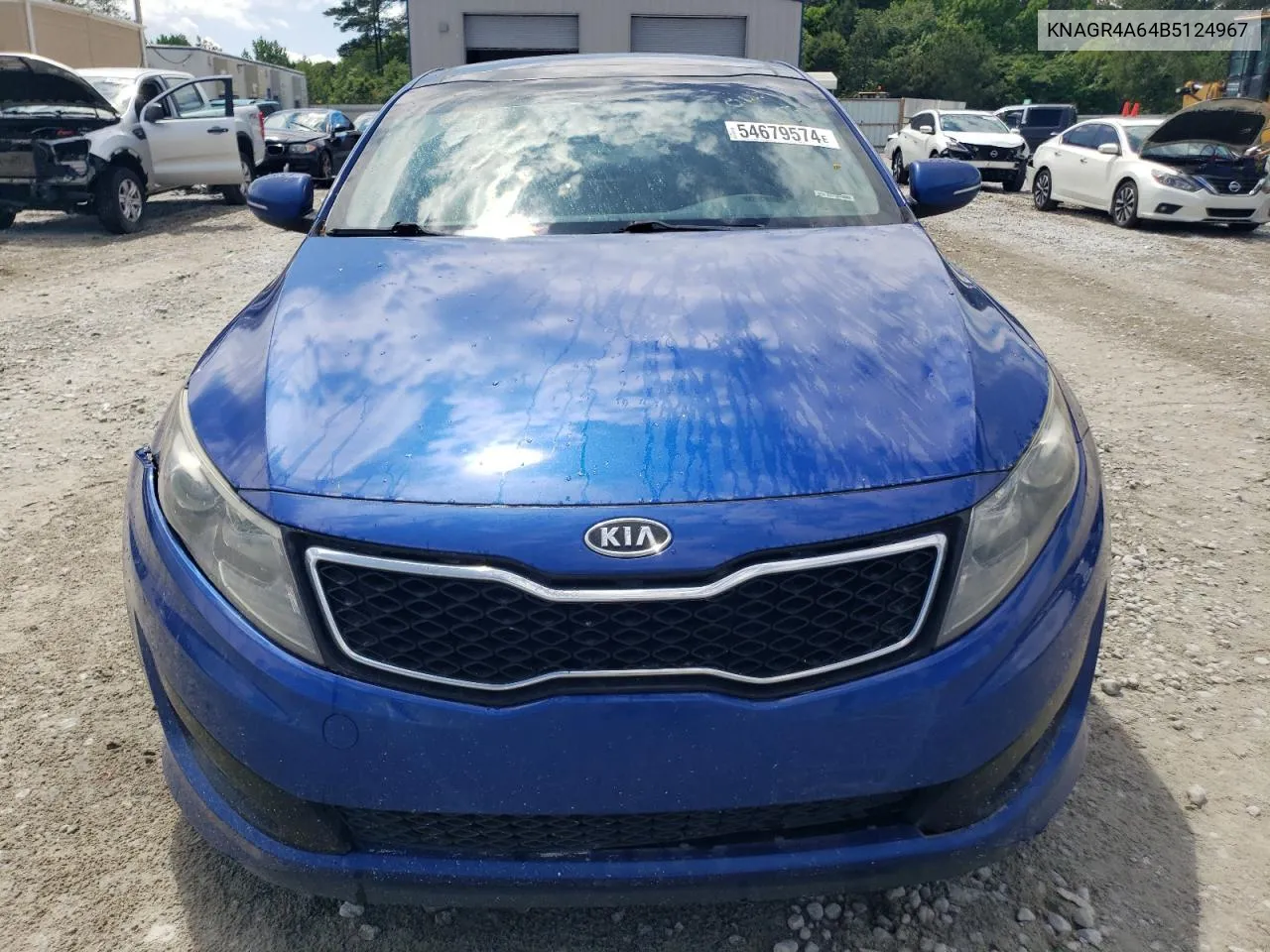 2011 Kia Optima Sx VIN: KNAGR4A64B5124967 Lot: 54679574