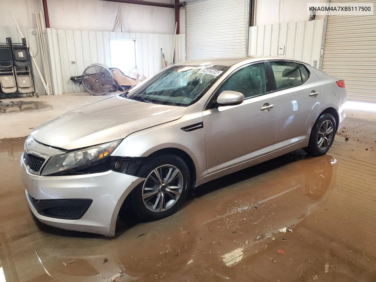 2011 Kia Optima Lx VIN: KNAGM4A7XB5117500 Lot: 59482004