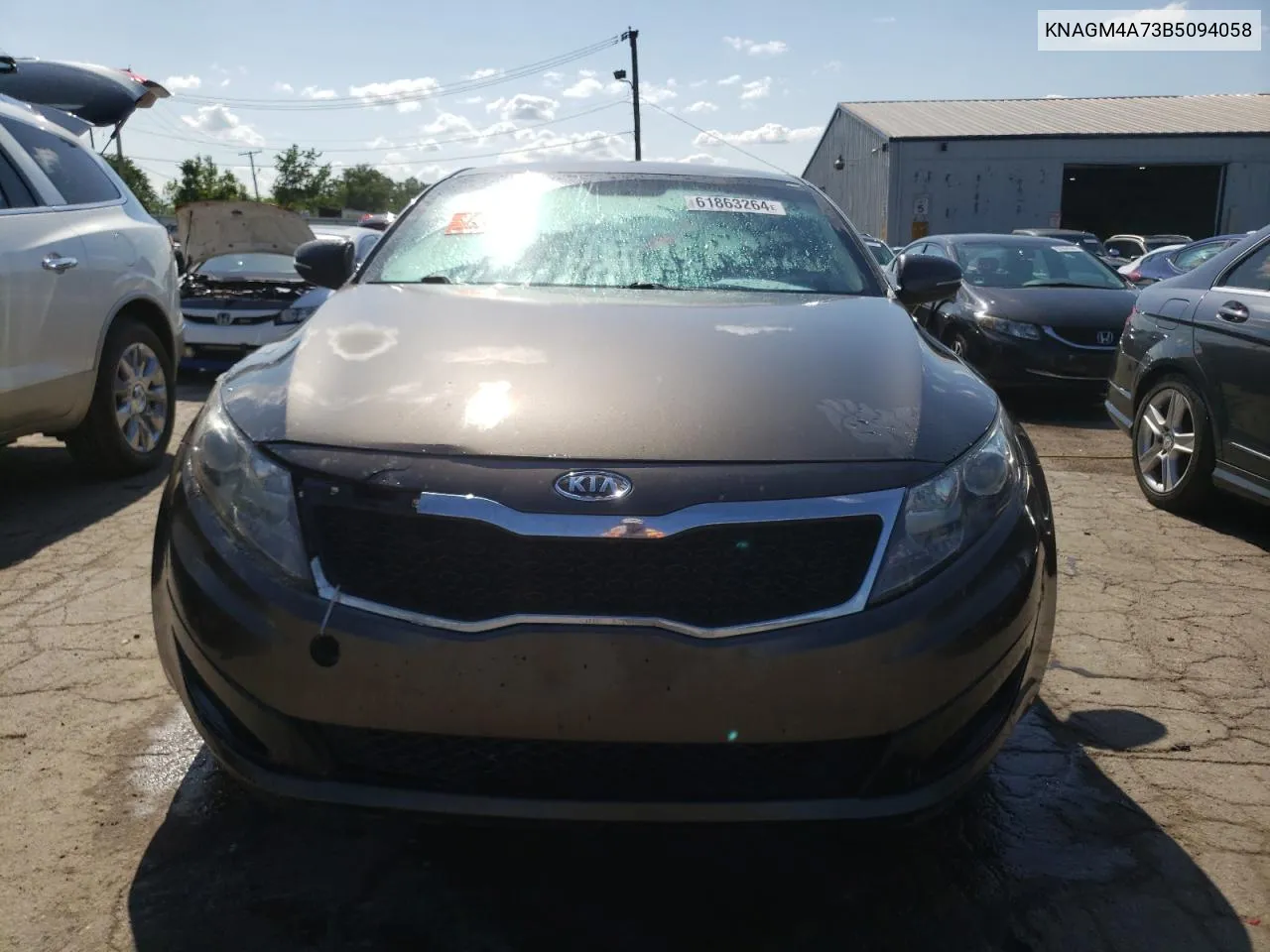 2011 Kia Optima Lx VIN: KNAGM4A73B5094058 Lot: 61863264