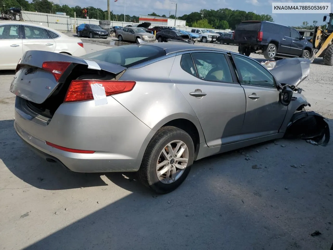 2011 Kia Optima Lx VIN: KNAGM4A78B5053697 Lot: 62226534